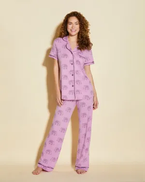 Short Sleeve Top & Pant Pajama Set