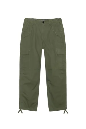 Stussy Military Cargo Ripstop Pants 'Olive Green'