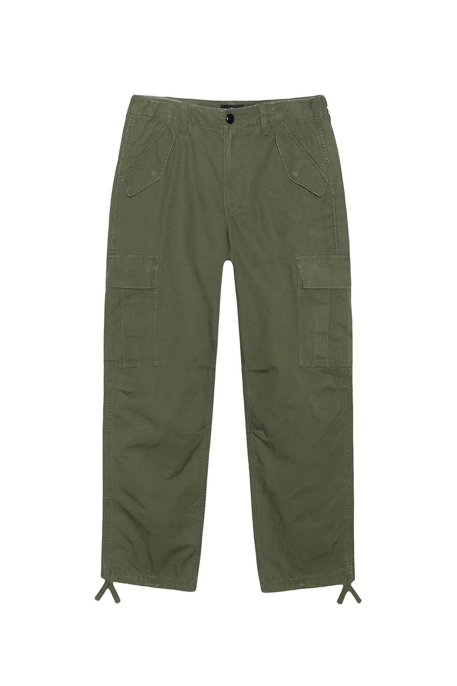 Stussy Military Cargo Ripstop Pants 'Olive Green'
