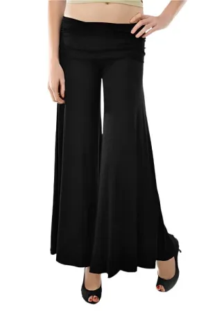 T-Party Roll down Waist Wide Leg Pant RN71837