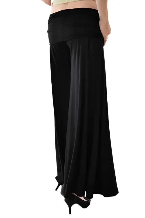 T-Party Roll down Waist Wide Leg Pant RN71837