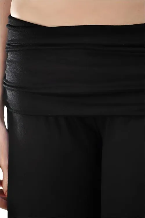 T-Party Roll down Waist Wide Leg Pant RN71837
