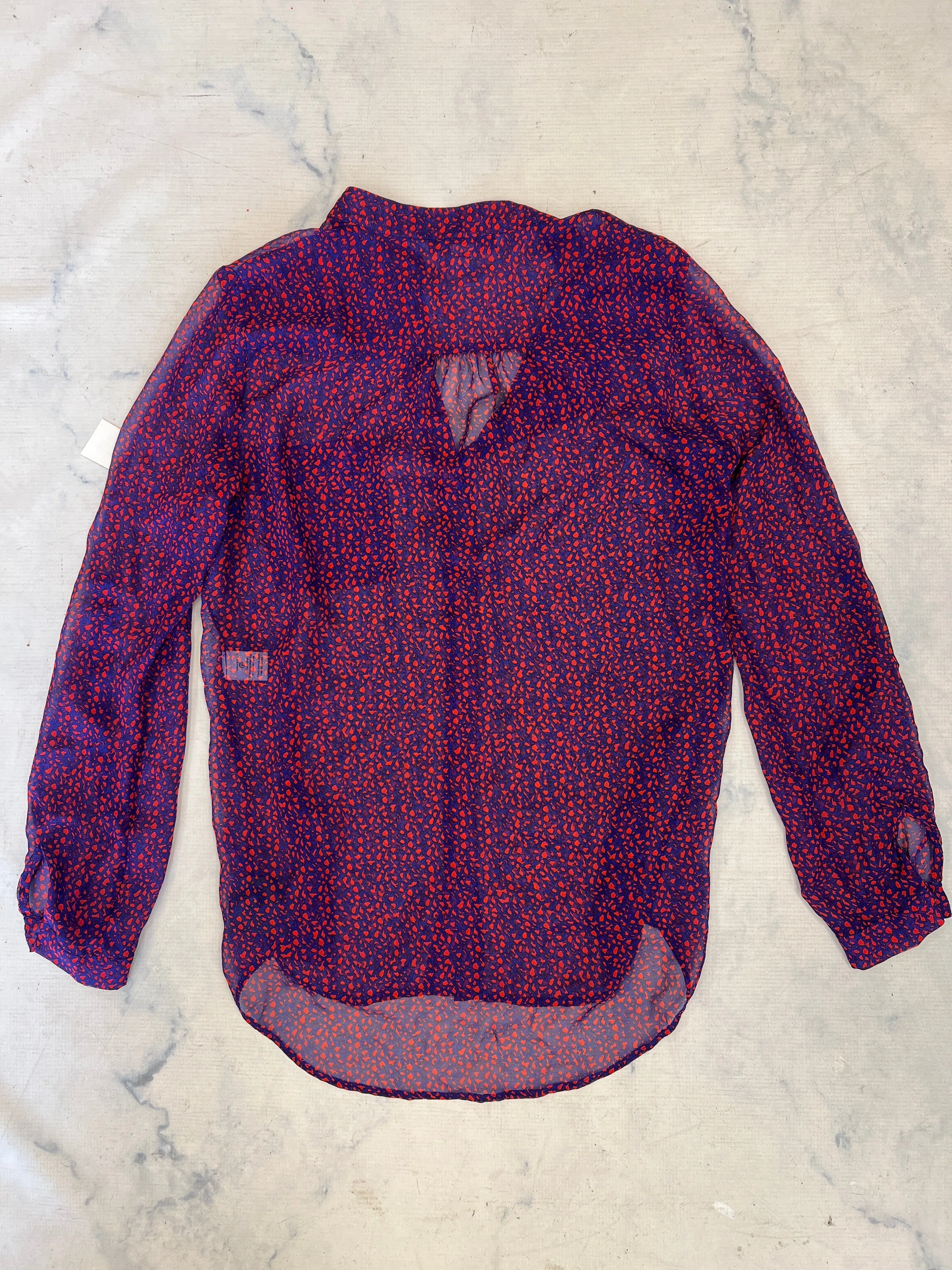 Top Long Sleeve By Diane Von Furstenberg  Size: S