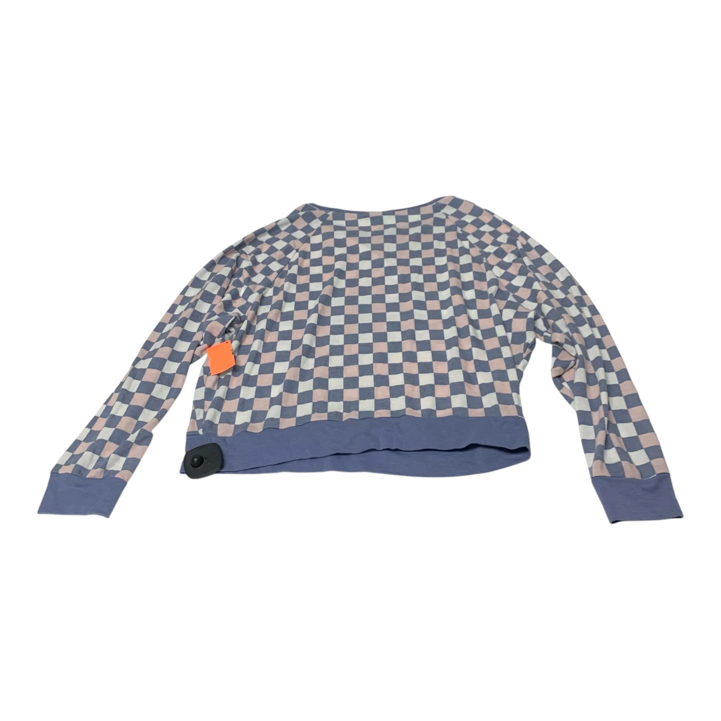 Top Long Sleeve By HoneyDew In Blue & Pink, Size: M