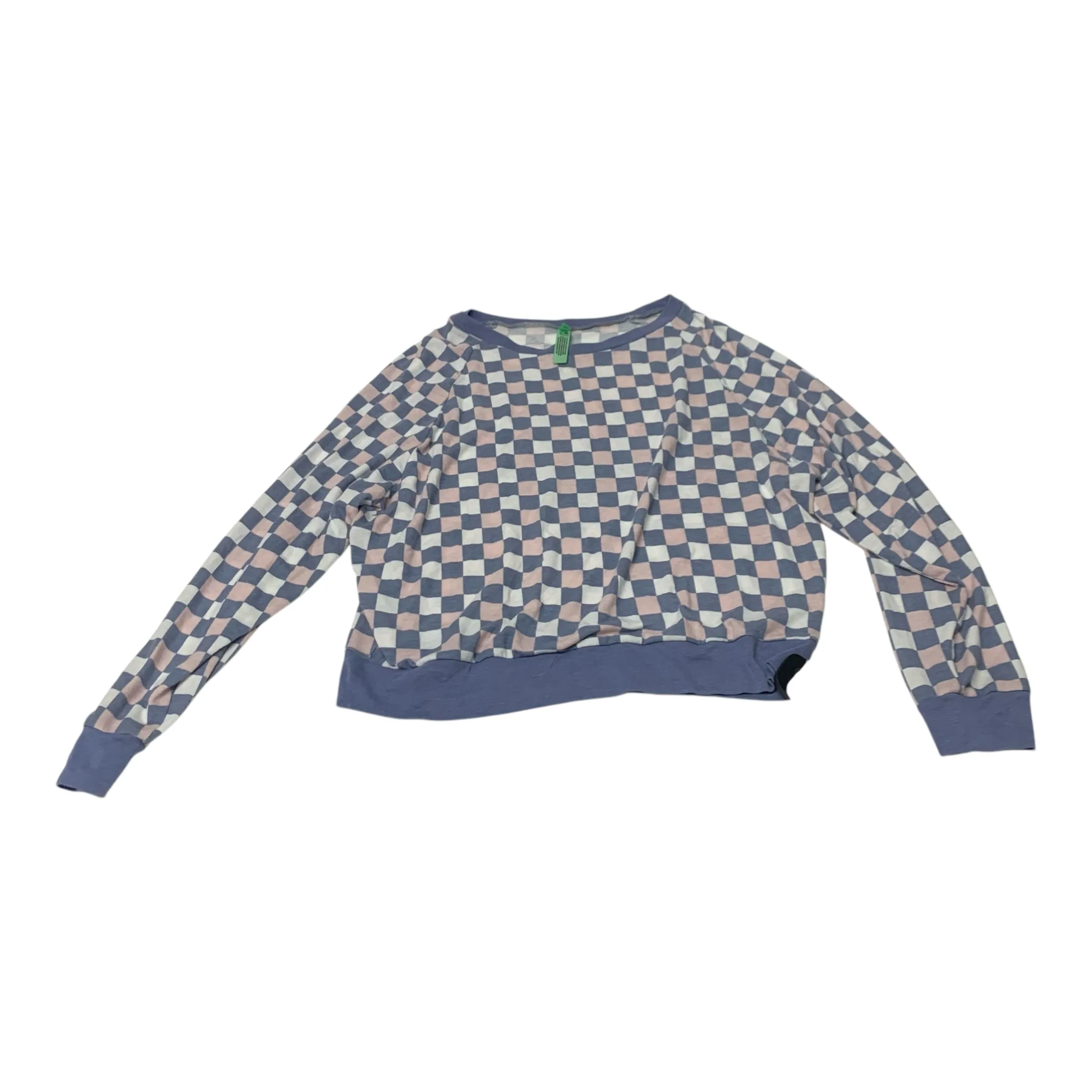 Top Long Sleeve By HoneyDew In Blue & Pink, Size: M