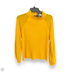 Top Long Sleeve By Marc New York In Yellow, Size: M