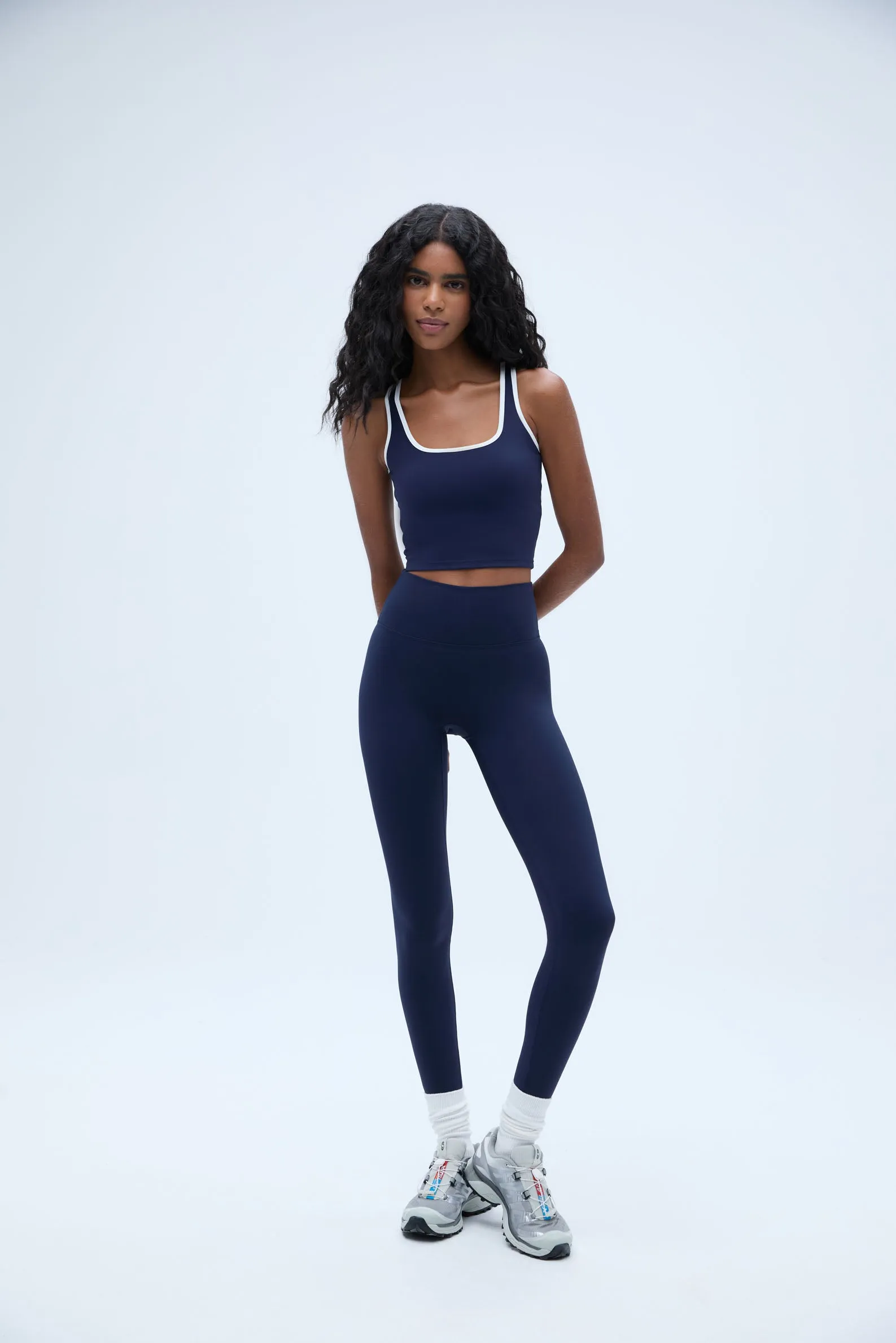 Ultimate Binding Tank Bra - Navy Blue