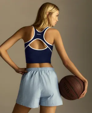 Ultimate Binding Tank Bra - Navy Blue