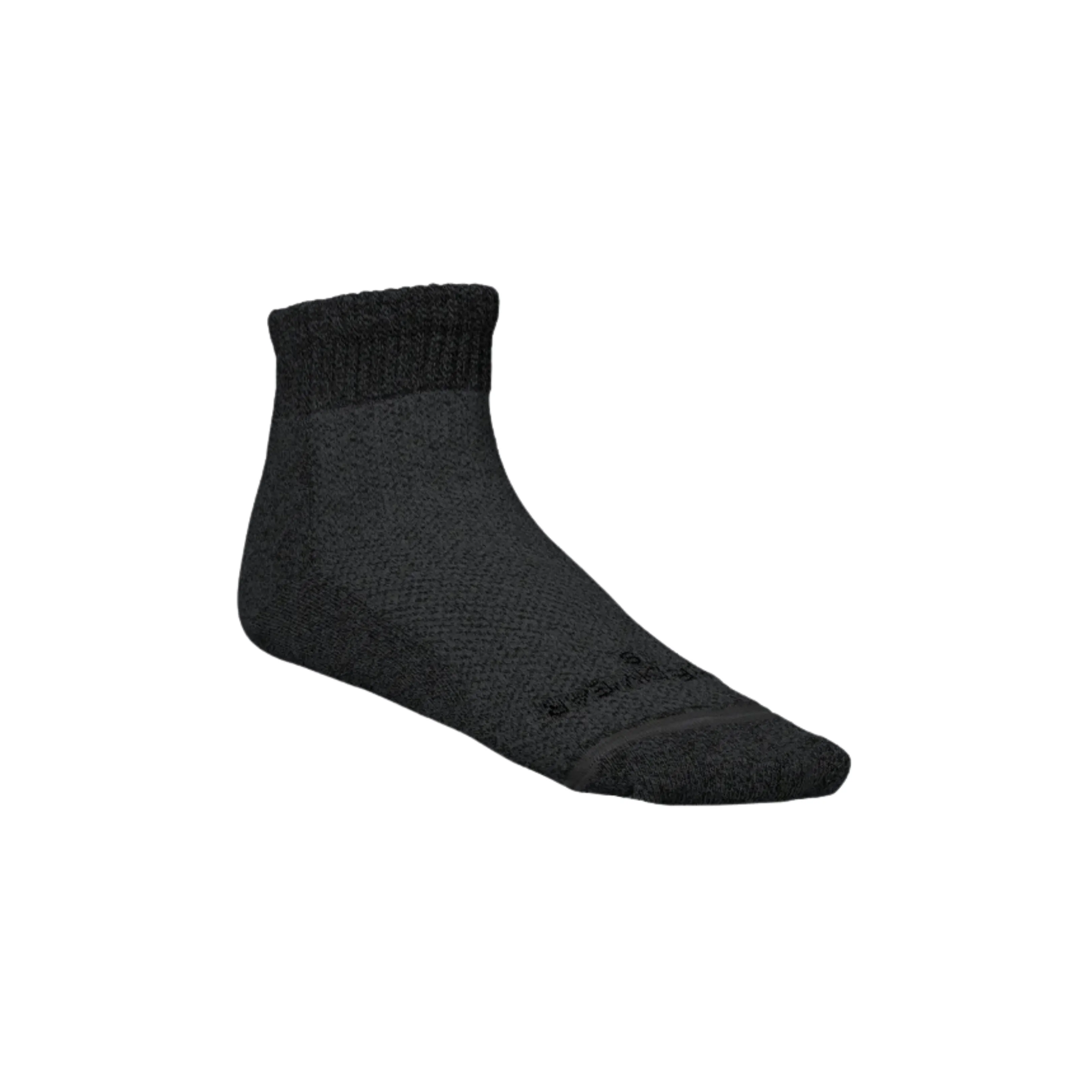 Unisex Circulation Socks (Ankle) - Black (Large)