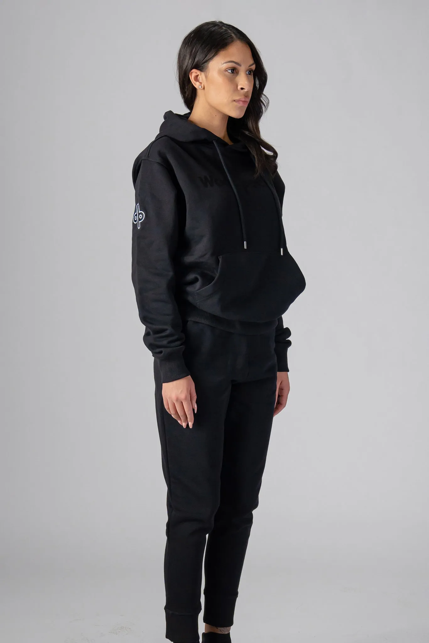 Unisex Cotton Sweatpants - Black
