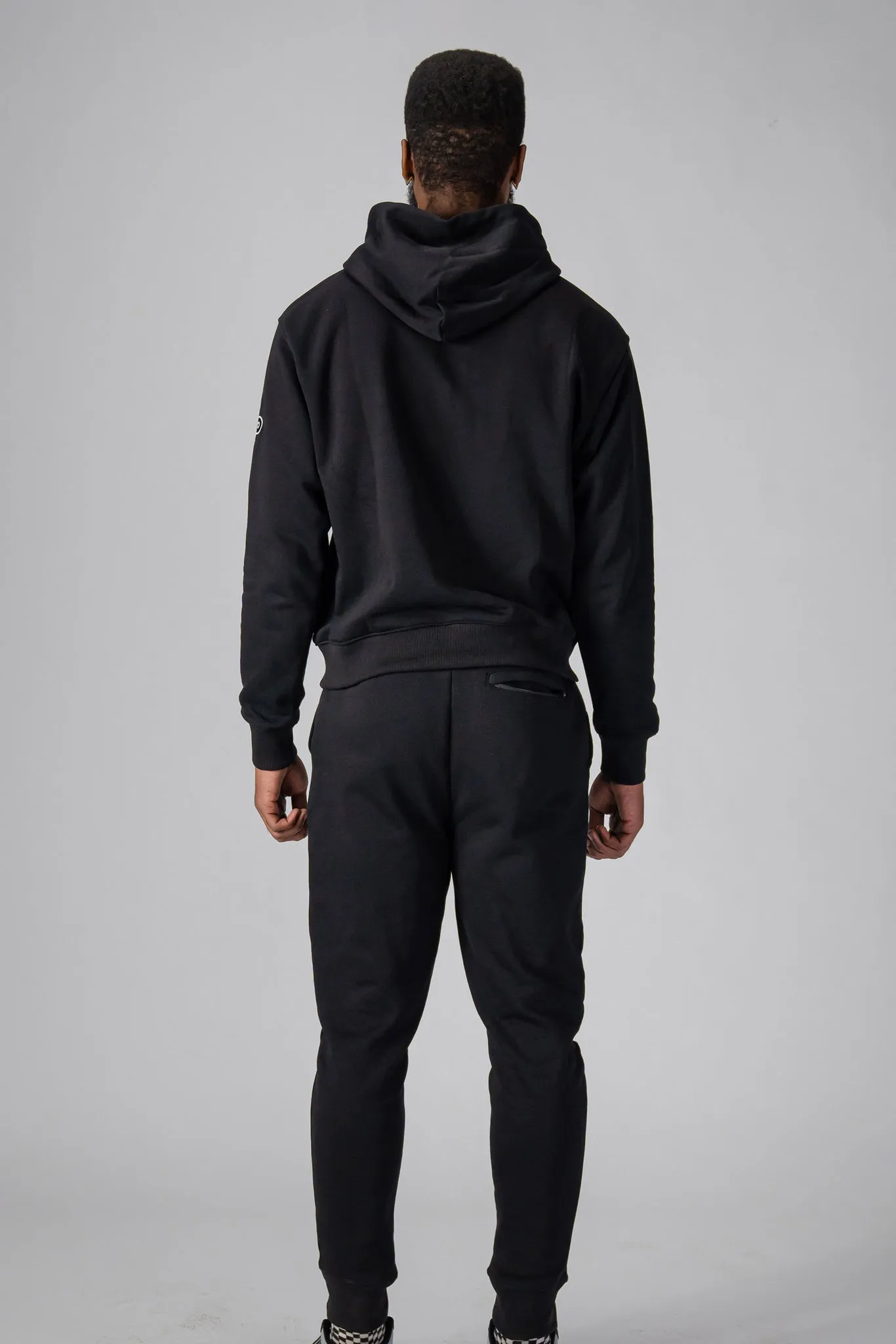 Unisex Cotton Sweatpants - Black