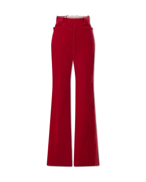 Velvet Stretch Straight Leg Pants
