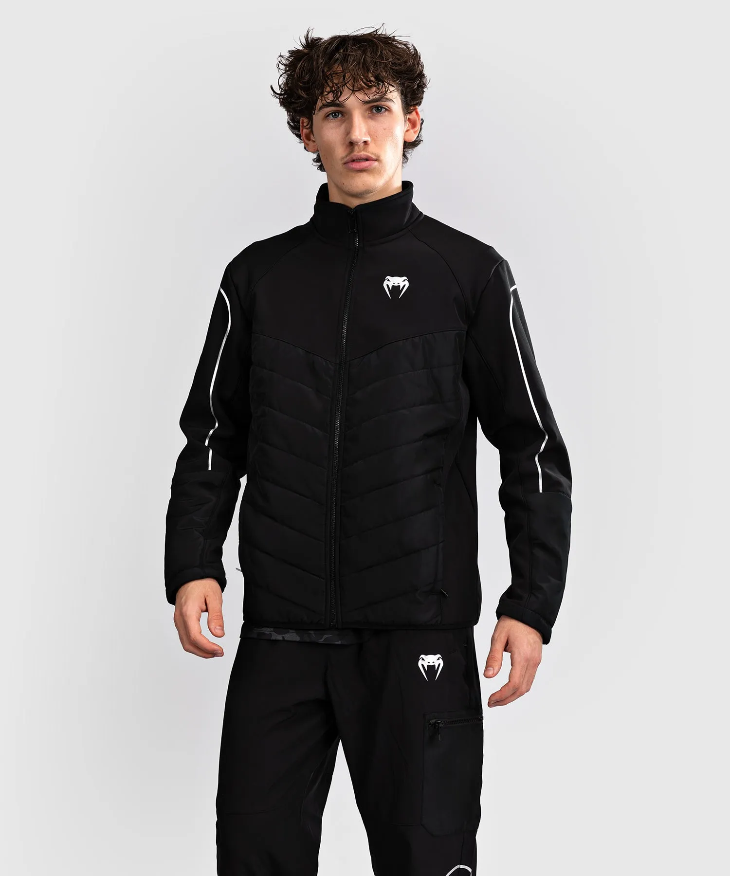 Venum Paddock Softshell Jacket Long Sleeves - Black