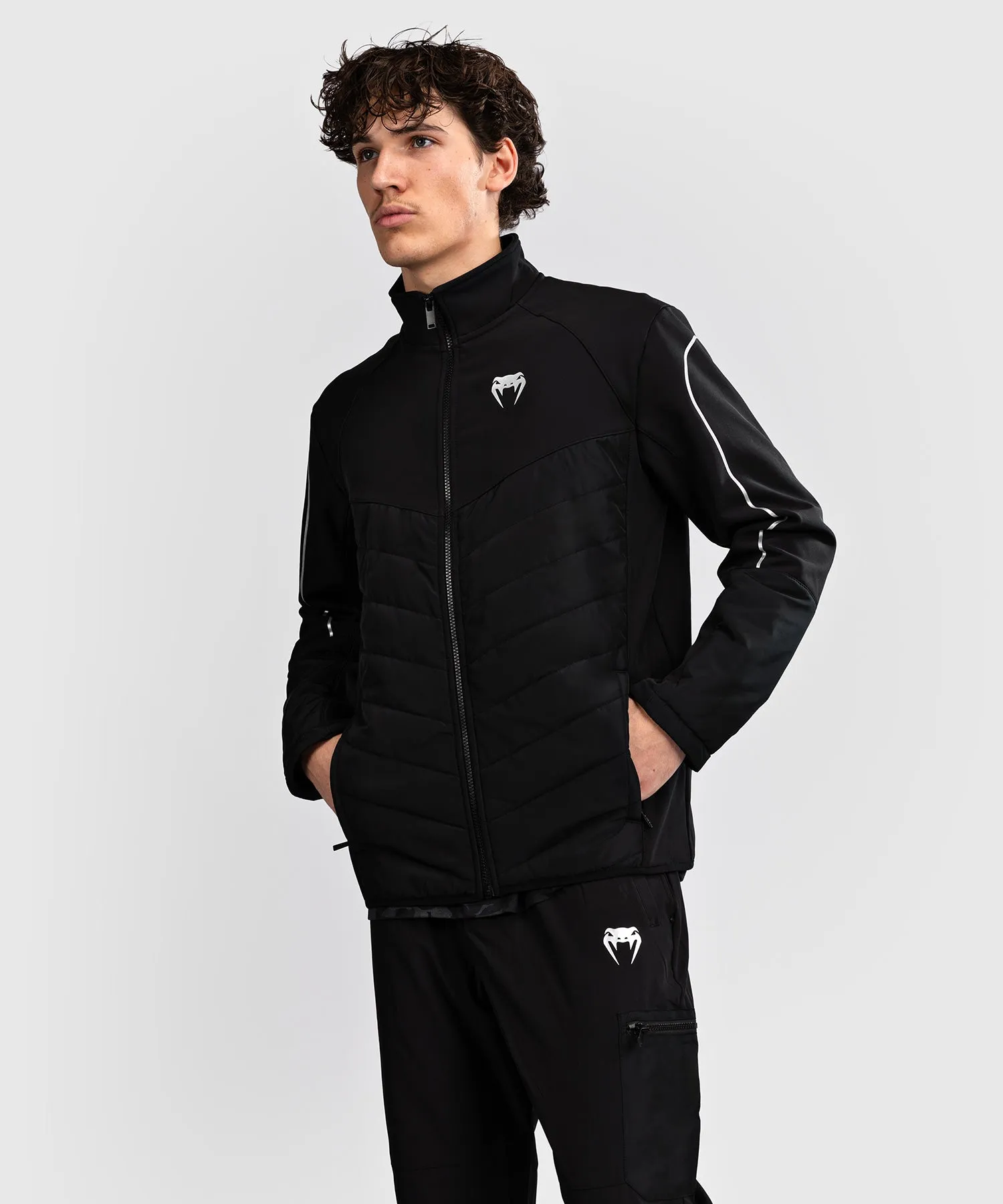 Venum Paddock Softshell Jacket Long Sleeves - Black