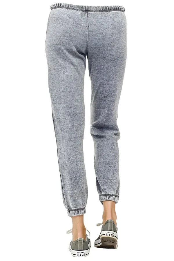 Vintage Havana/Ocean Drive BurnOut Sweatpants OD1499 Steel Grey