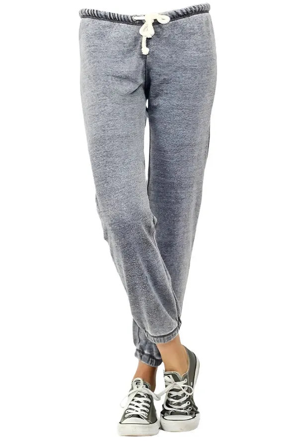 Vintage Havana/Ocean Drive BurnOut Sweatpants OD1499 Steel Grey