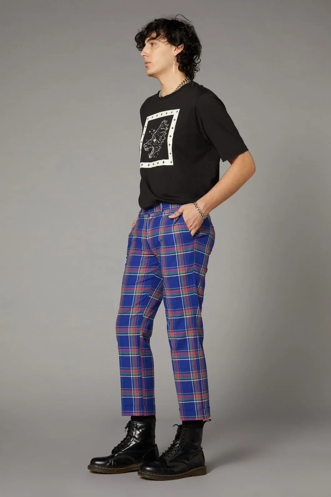 Werewolf Tartan Goth Pant
