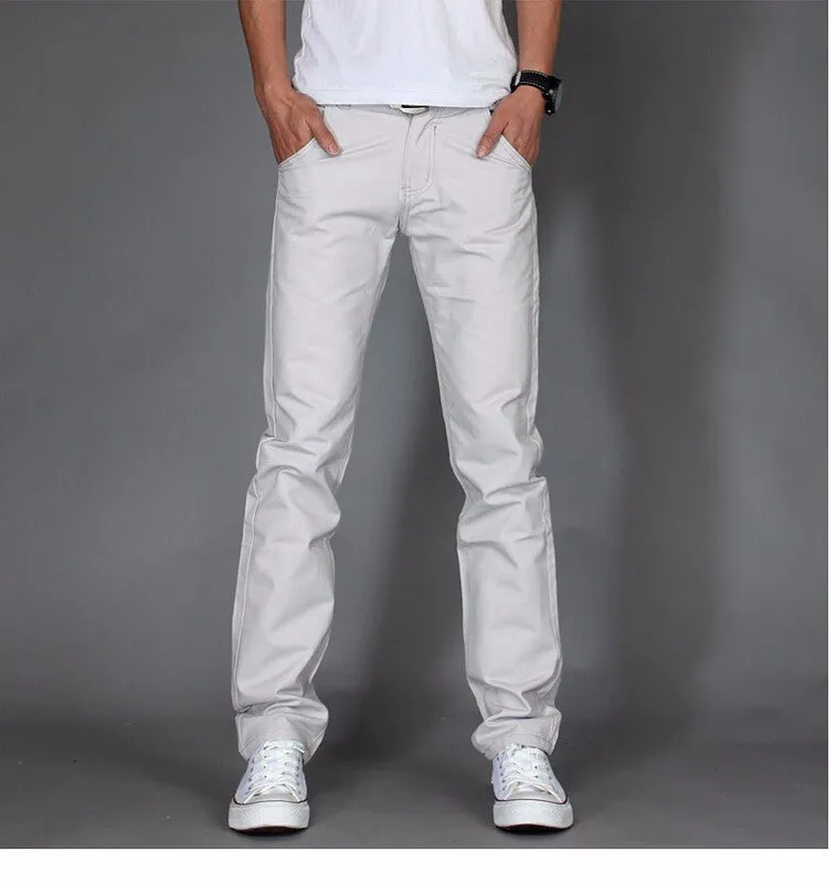 West Louis™ Cotton Slim Straight Pants