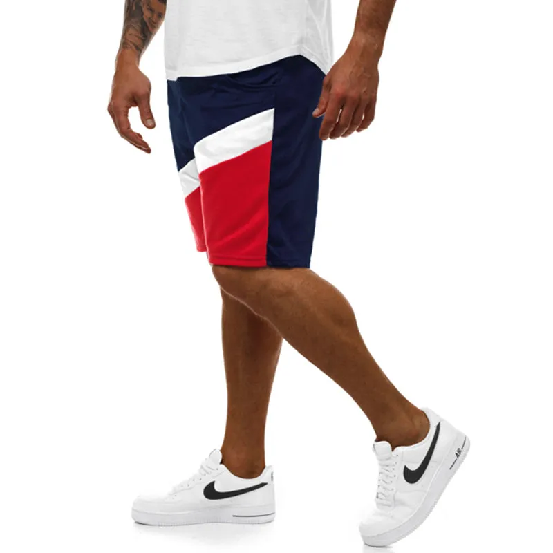 West Louis™ Trend Stitching Sports Shorts