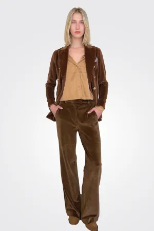 Wide Leg Pants - Argan Brown