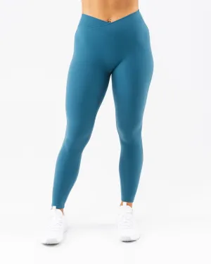 Wrap Legging - Dress Blue