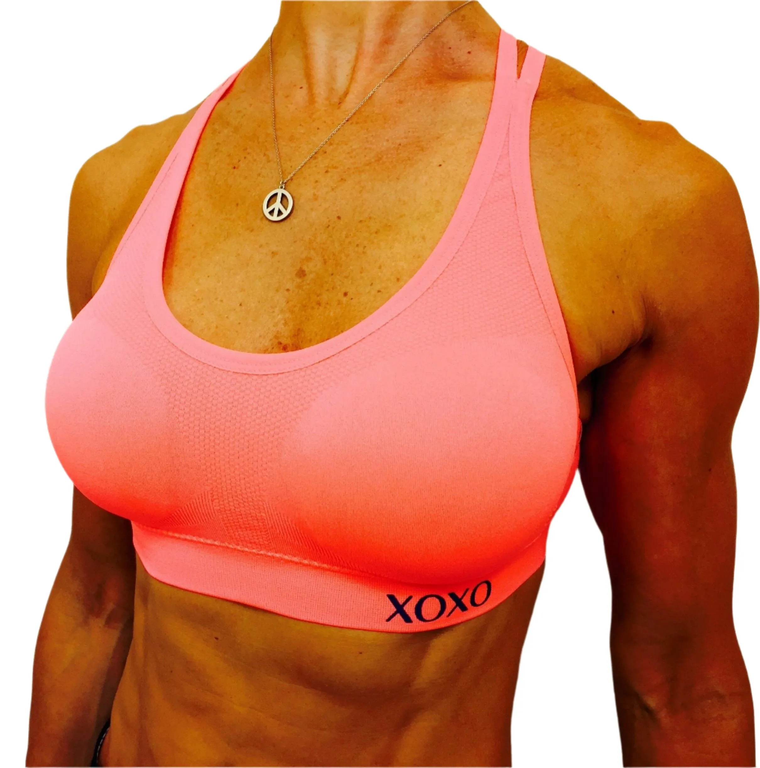 XOXO Double Strap Seamless Sports Bra